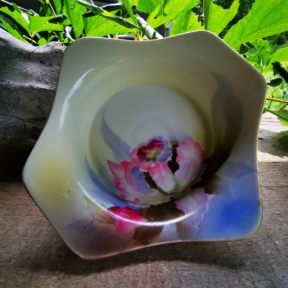 Vintage Ceramic Floral Noritake Dish - Picture 3 of 13